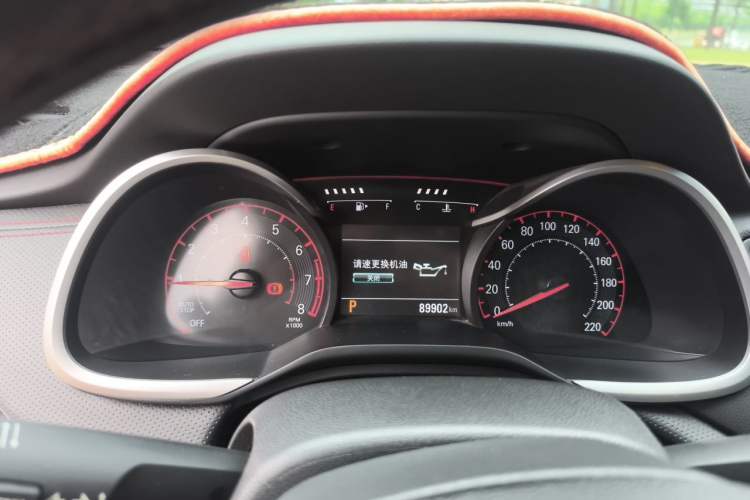 Used Chevrolet Monza 2019 RS 330T Automatic Sporty Edition China VI Standard Instrument Cluster