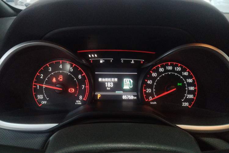 Used Chevrolet Monza 2019 RS 330T Automatic Comfort Edition China VI Standard Instrument Cluster