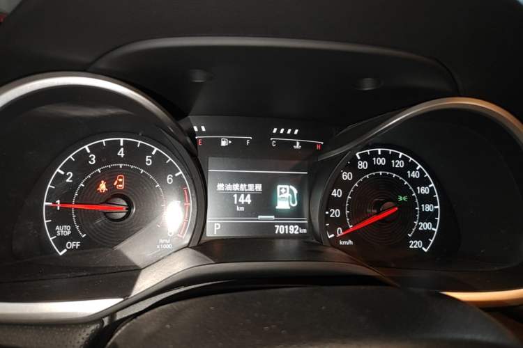 Used Chevrolet Monza 2019 Redline 320T Dual-Clutch Sporty Version China VI Standard Instrument Cluster
