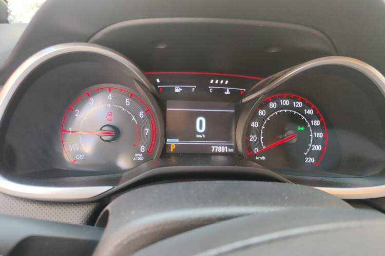 Used Chevrolet Monza 2019 RS 330T Automatic Sporty Edition China VI Standard Instrument Cluster