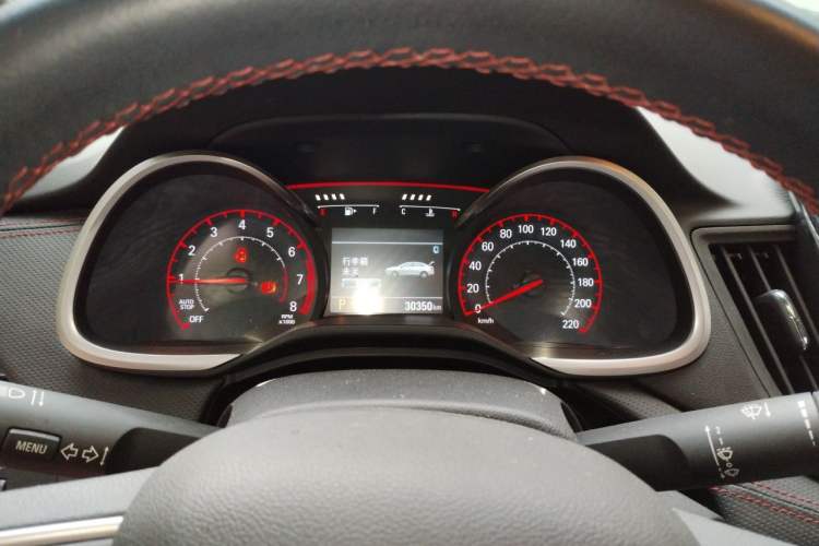 Used Chevrolet Monza 2019 RS 330T Automatic Sporty Edition China VI Standard Instrument Cluster