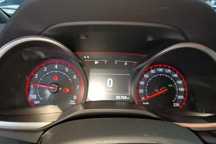 Used Chevrolet Monza 2019 RS 330T Automatic Comfort Edition China VI Standard Instrument Cluster