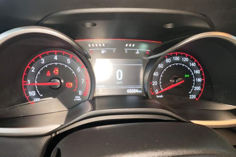Used Chevrolet Monza 2019 RS 330T Automatic Comfort Edition China VI Standard Instrument Cluster