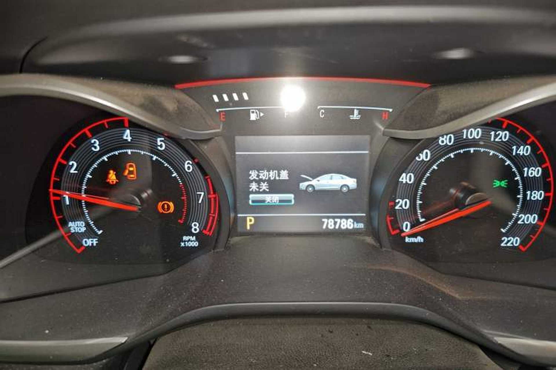 Used Chevrolet Monza 2019 RS 330T Automatic Sporty Edition China VI Standard Instrument Cluster