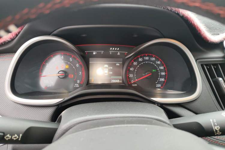 Used Chevrolet Monza 2019 RS 330T Automatic Sporty Edition China VI Standard Instrument Cluster