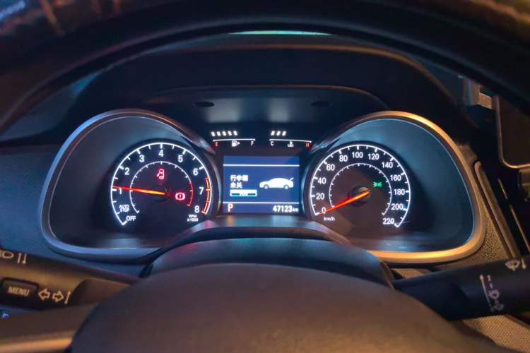 Used Chevrolet Monza 2019 Redline 320T Dual-Clutch Joyful Edition China VI Standard Instrument Cluster
