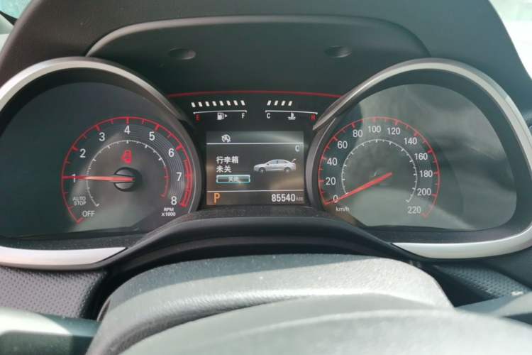 Used Chevrolet Monza 2019 RS 330T Automatic Comfort Edition China VI Standard Instrument Cluster