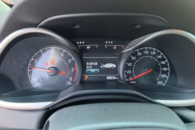 Used Chevrolet Monza 2019 Redline 320T Dual-Clutch Sporty Version China VI Standard Instrument Cluster