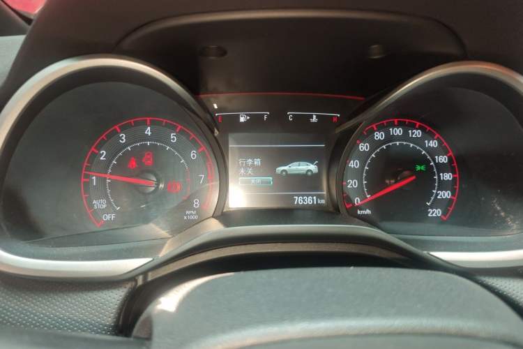 Used Chevrolet Monza 2019 RS 330T Automatic Comfort Edition China VI Standard Instrument Cluster