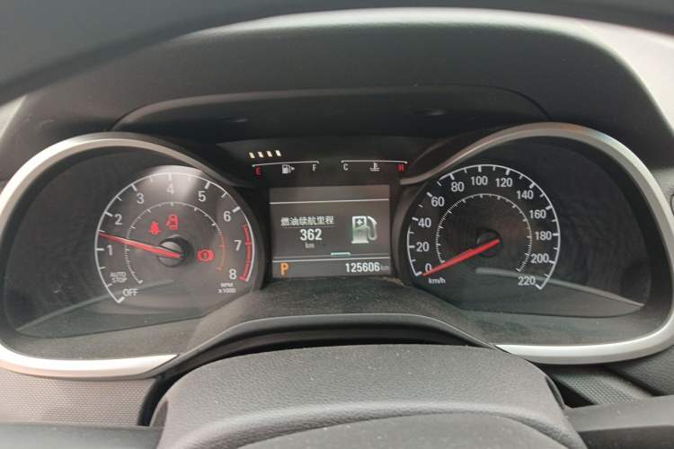 Used Chevrolet Monza 2019 Redline 320T Dual-Clutch Joyful Edition China VI Standard Instrument Cluster