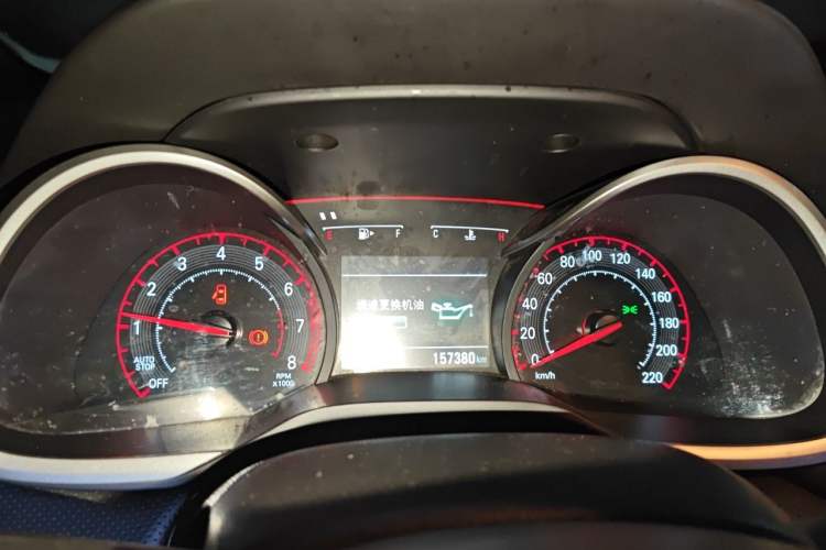 Used Chevrolet Monza 2019 RS 330T Automatic Comfort Edition China VI Standard Instrument Cluster