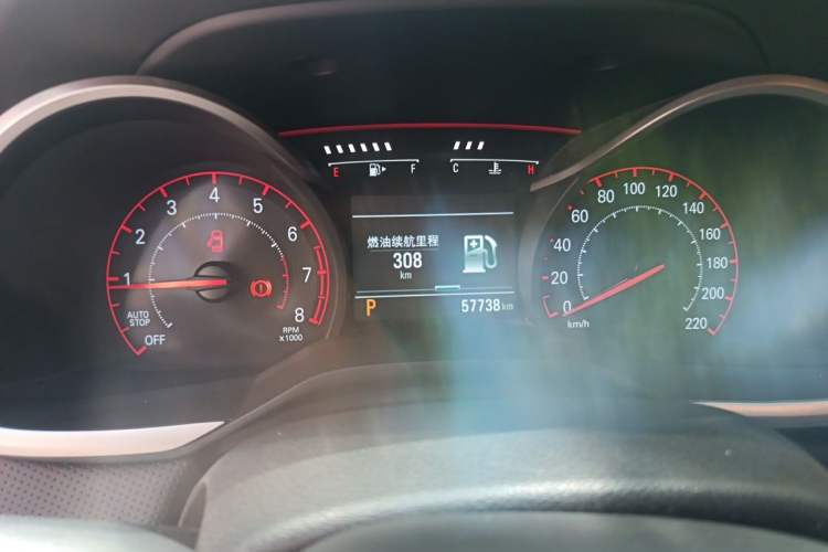 Used Chevrolet Monza 2019 RS 330T Automatic Comfort Edition China VI Standard Odometer Close Up