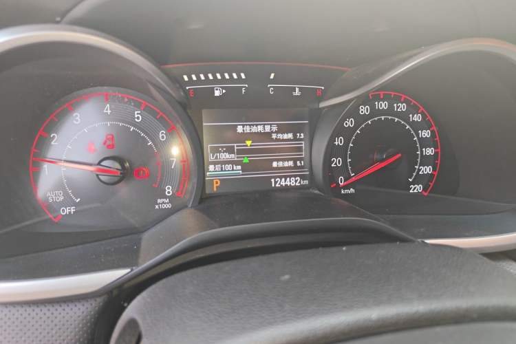 Used Chevrolet Monza 2019 RS 330T Automatic Comfort Edition China VI Standard Odometer Close Up