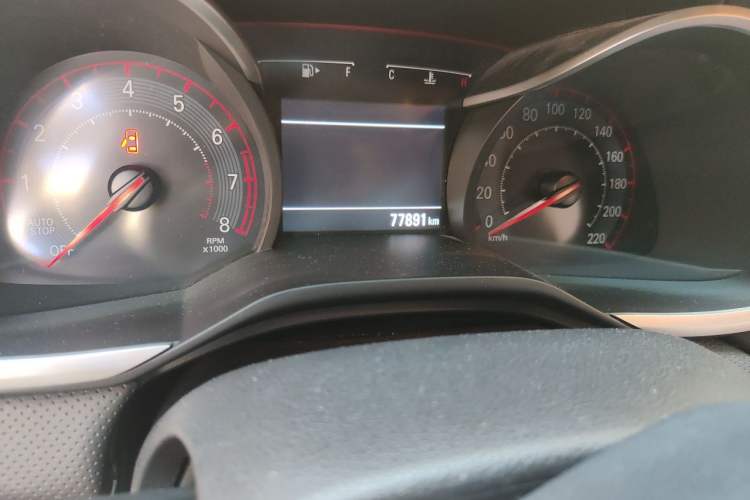 Used Chevrolet Monza 2019 RS 330T Automatic Sporty Edition China VI Standard Odometer Close Up