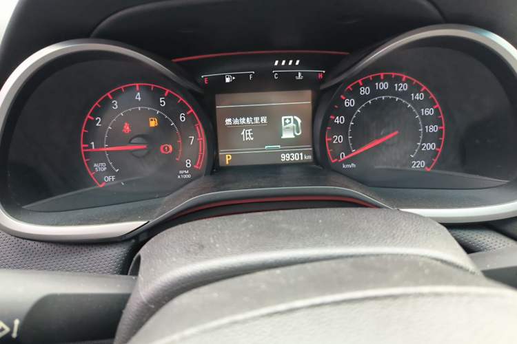 Used Chevrolet Monza 2019 RS 330T Automatic Comfort Edition China VI Standard Odometer Close Up
