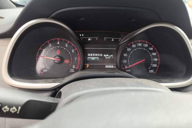 Used Chevrolet Monza 2019 RS 330T Automatic Comfort Edition China VI Standard Odometer Close Up