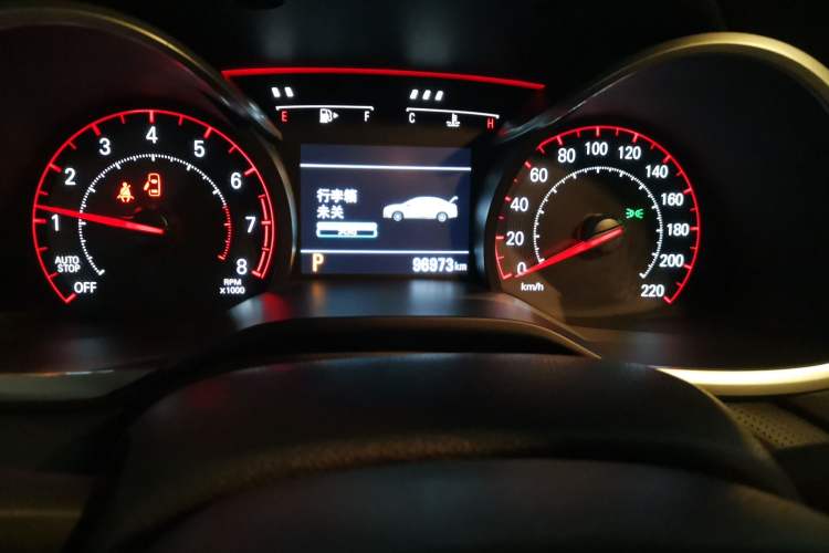 Used Chevrolet Monza 2019 RS 330T Automatic Comfort Edition China VI Standard Odometer Close Up