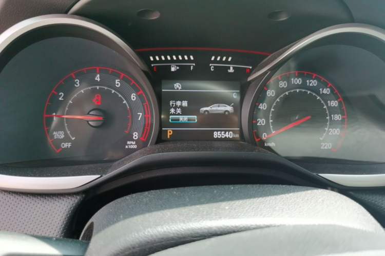 Used Chevrolet Monza 2019 RS 330T Automatic Comfort Edition China VI Standard Odometer Close Up