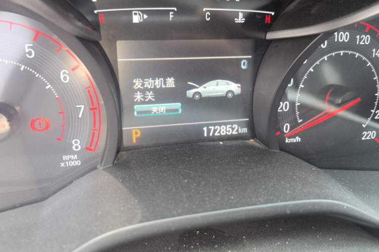 Used Chevrolet Monza 2019 RS 330T Automatic Sporty Edition China VI Standard Odometer Close Up