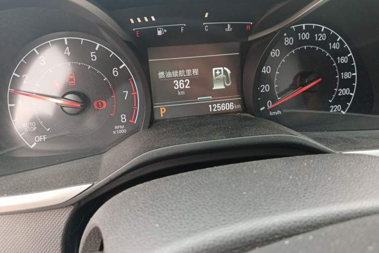 Used Chevrolet Monza 2019 Redline 320T Dual-Clutch Joyful Edition China VI Standard Odometer Close Up