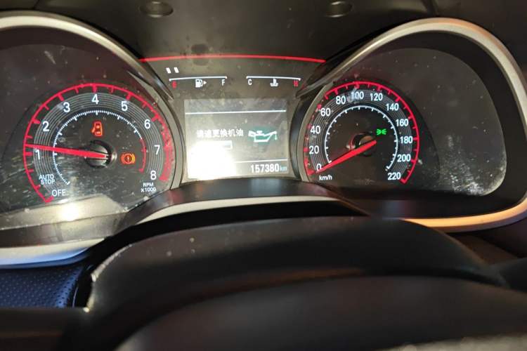 Used Chevrolet Monza 2019 RS 330T Automatic Comfort Edition China VI Standard Odometer Close Up