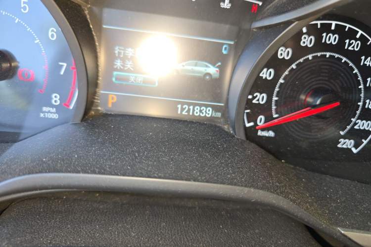 Used Chevrolet Monza 2019 Redline 320T Dual-Clutch Joyful Edition China VI Standard Odometer Close Up
