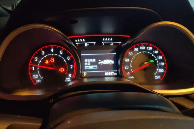 Used Chevrolet Monza 2019 RS 330T Automatic Comfort Edition China VI Standard Instrument Cluster