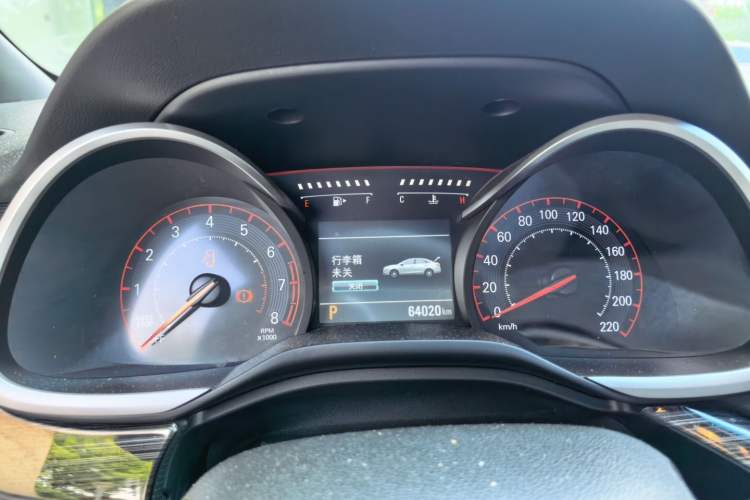 Used Chevrolet Monza 2019 RS 330T Automatic Sporty Edition China VI Standard Instrument Cluster