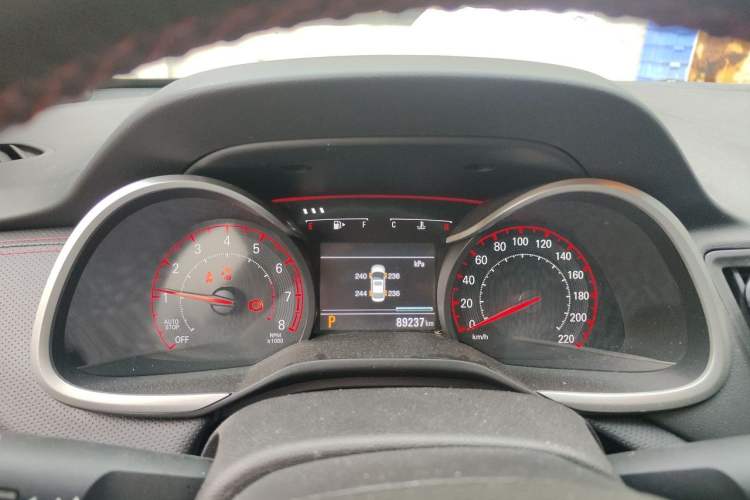 Used Chevrolet Monza 2019 RS 330T Automatic Comfort Edition China VI Standard Instrument Cluster