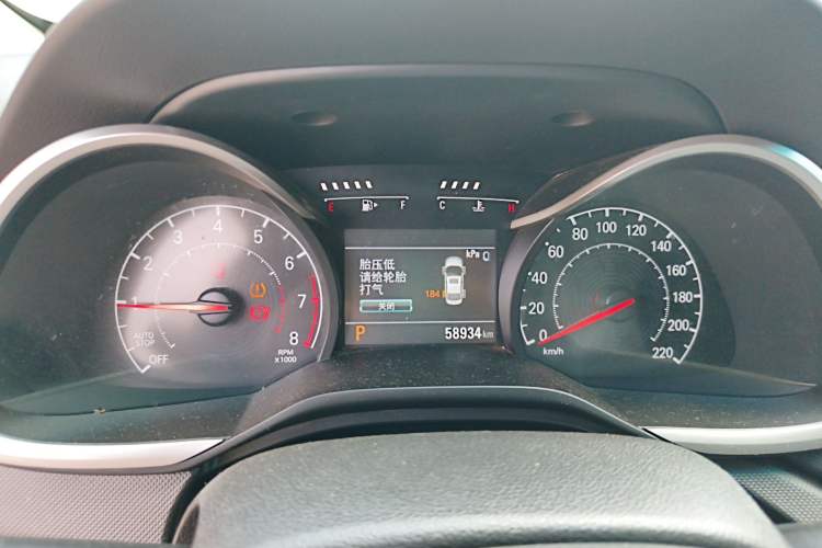 Used Chevrolet Monza 2019 Redline 320T Dual-Clutch Joyful Edition China VI Standard Instrument Cluster
