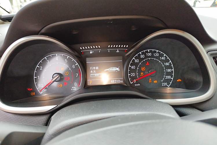 Used Chevrolet Monza 2019 Redline 320T Dual-Clutch Sporty Version China VI Standard Instrument Cluster