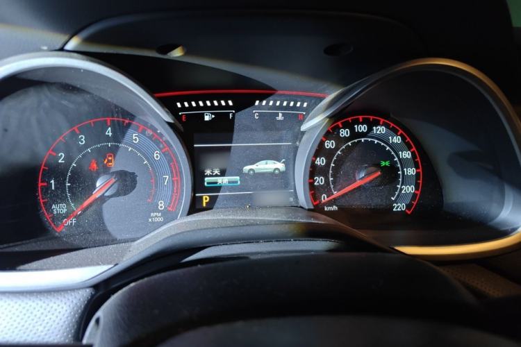 Used Chevrolet Monza 2019 RS 330T Automatic Sporty Edition China VI Standard Instrument Cluster