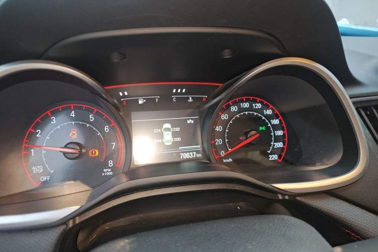 Used Chevrolet Monza 2019 RS 330T Automatic Comfort Edition China VI Standard Instrument Cluster