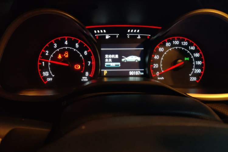 Used Chevrolet Monza 2019 RS 330T Automatic Comfort Edition China VI Standard Odometer Close Up