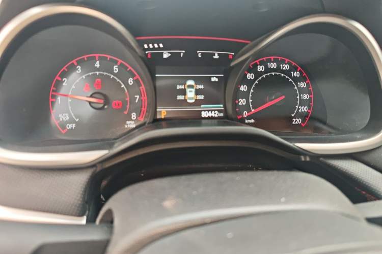 Used Chevrolet Monza 2019 RS 330T Automatic Comfort Edition China VI Standard Odometer Close Up