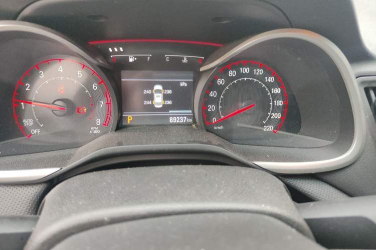 Used Chevrolet Monza 2019 RS 330T Automatic Comfort Edition China VI Standard Odometer Close Up