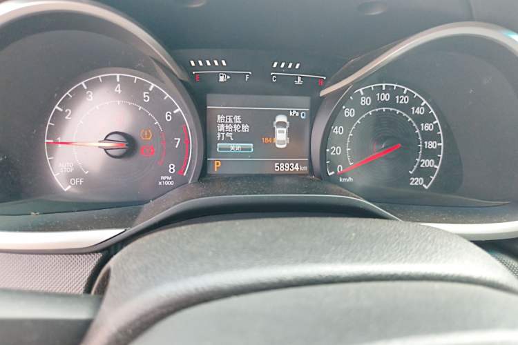Used Chevrolet Monza 2019 Redline 320T Dual-Clutch Joyful Edition China VI Standard Odometer Close Up