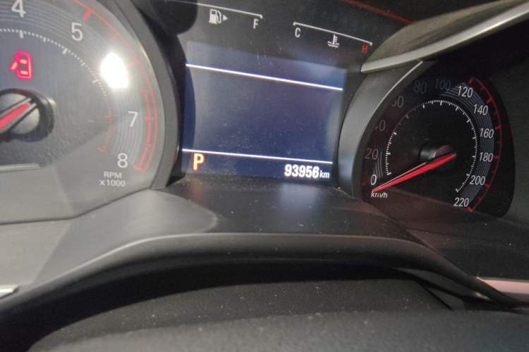 Used Chevrolet Monza 2019 RS 330T Automatic Sporty Edition China VI Standard Odometer Close Up