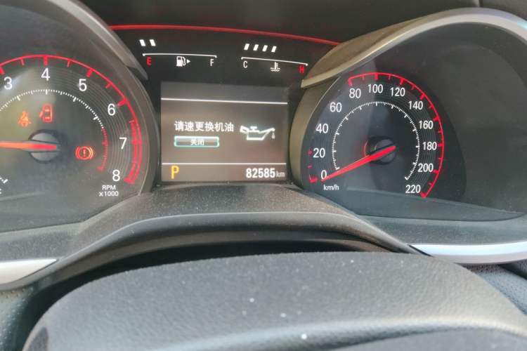 Used Chevrolet Monza 2019 RS 330T Automatic Comfort Edition China VI Standard Odometer Close Up