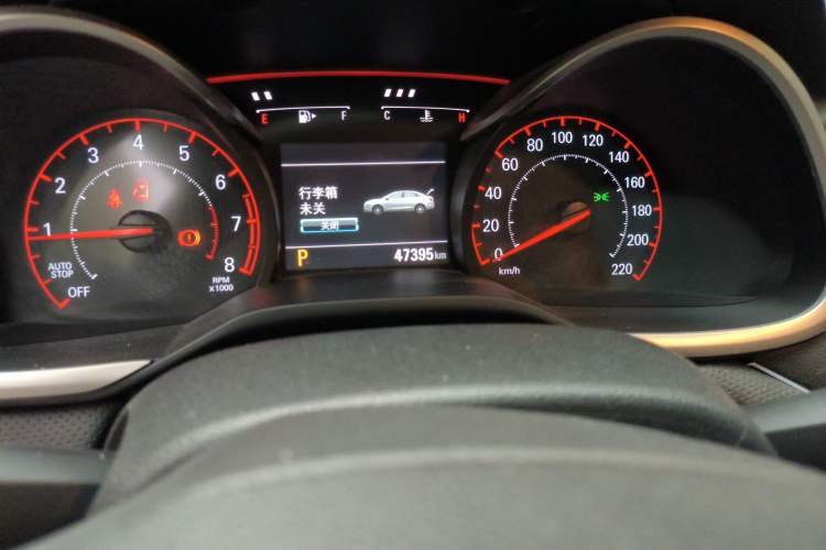 Used Chevrolet Monza 2019 RS 330T Automatic Sporty Edition China VI Standard Odometer Close Up