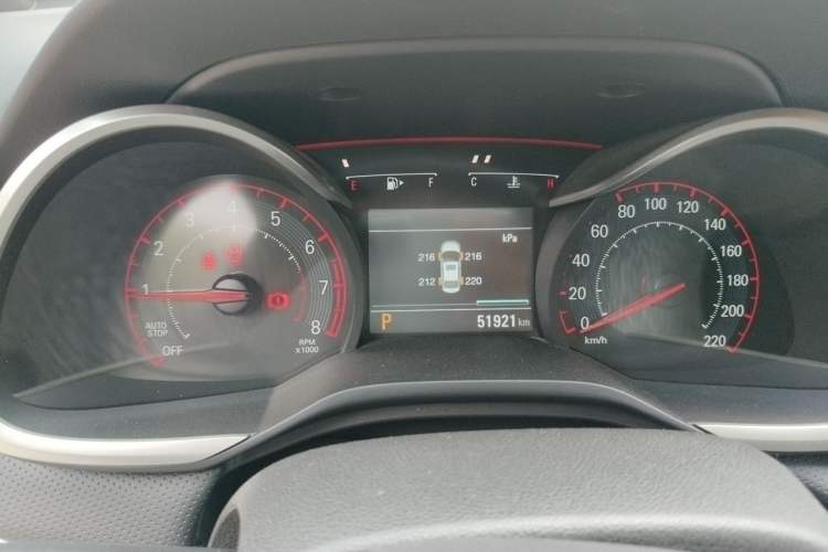Used Chevrolet Monza 2019 RS 330T Automatic Comfort Edition China VI Standard Instrument Cluster