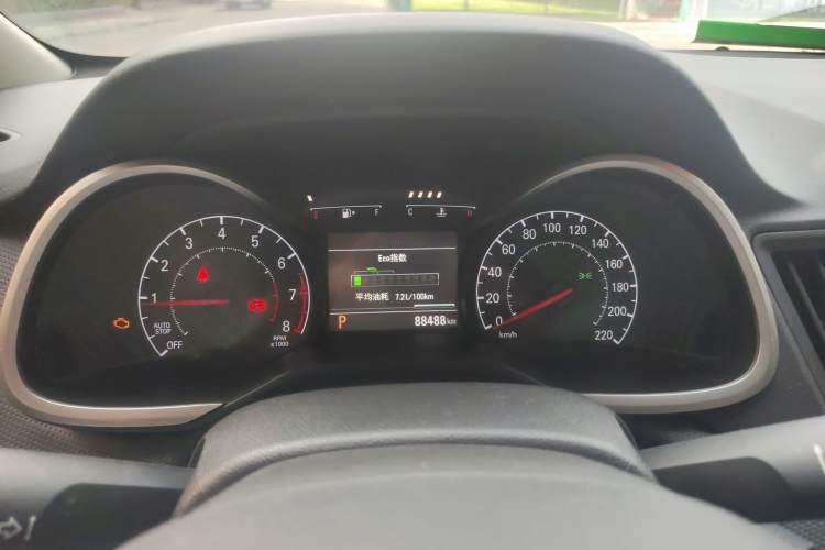 Used Chevrolet Monza 2019 Redline 320T Dual-Clutch Sporty Version China VI Standard Instrument Cluster