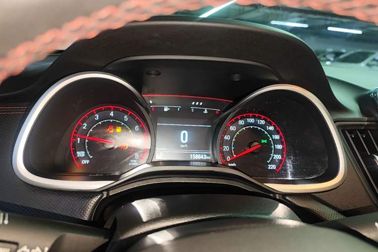 Used Chevrolet Monza 2019 RS 330T Automatic Comfort Edition China VI Standard Instrument Cluster