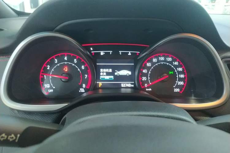 Used Chevrolet Monza 2019 RS 330T Automatic Comfort Edition China VI Standard Instrument Cluster