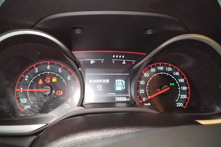 Used Chevrolet Monza 2019 RS 330T Automatic Comfort Edition China VI Standard Instrument Cluster