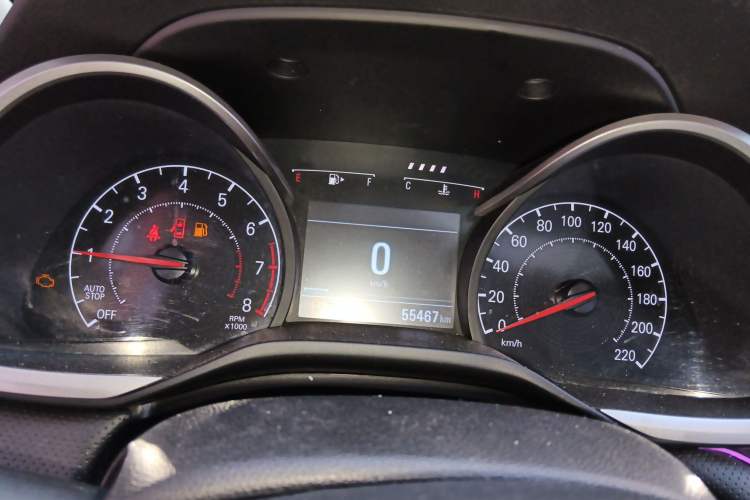Used Chevrolet Monza 2019 Redline 320T Dual-Clutch Sporty Version China VI Standard Instrument Cluster