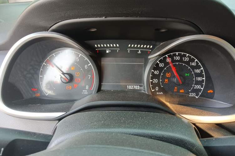 Used Chevrolet Monza 2019 Redline 320T Dual-Clutch Joyful Edition China VI Standard Instrument Cluster