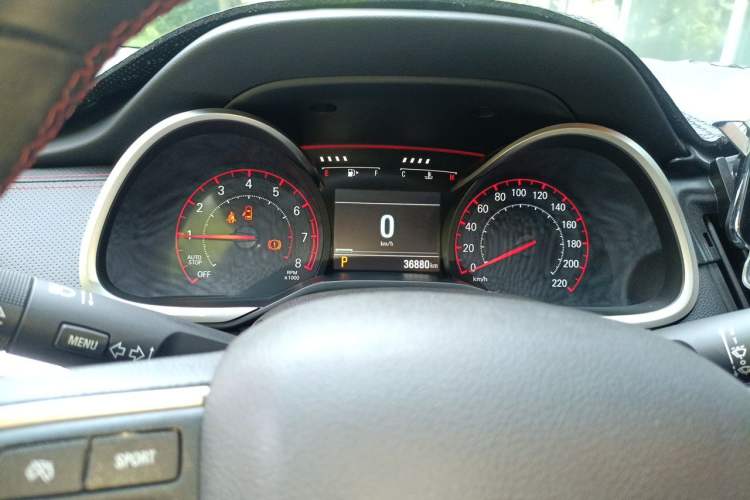 Used Chevrolet Monza 2019 RS 330T Automatic Comfort Edition China VI Standard Instrument Cluster