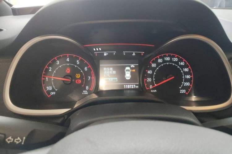Used Chevrolet Monza 2019 RS 330T Automatic Sporty Edition China VI Standard Instrument Cluster