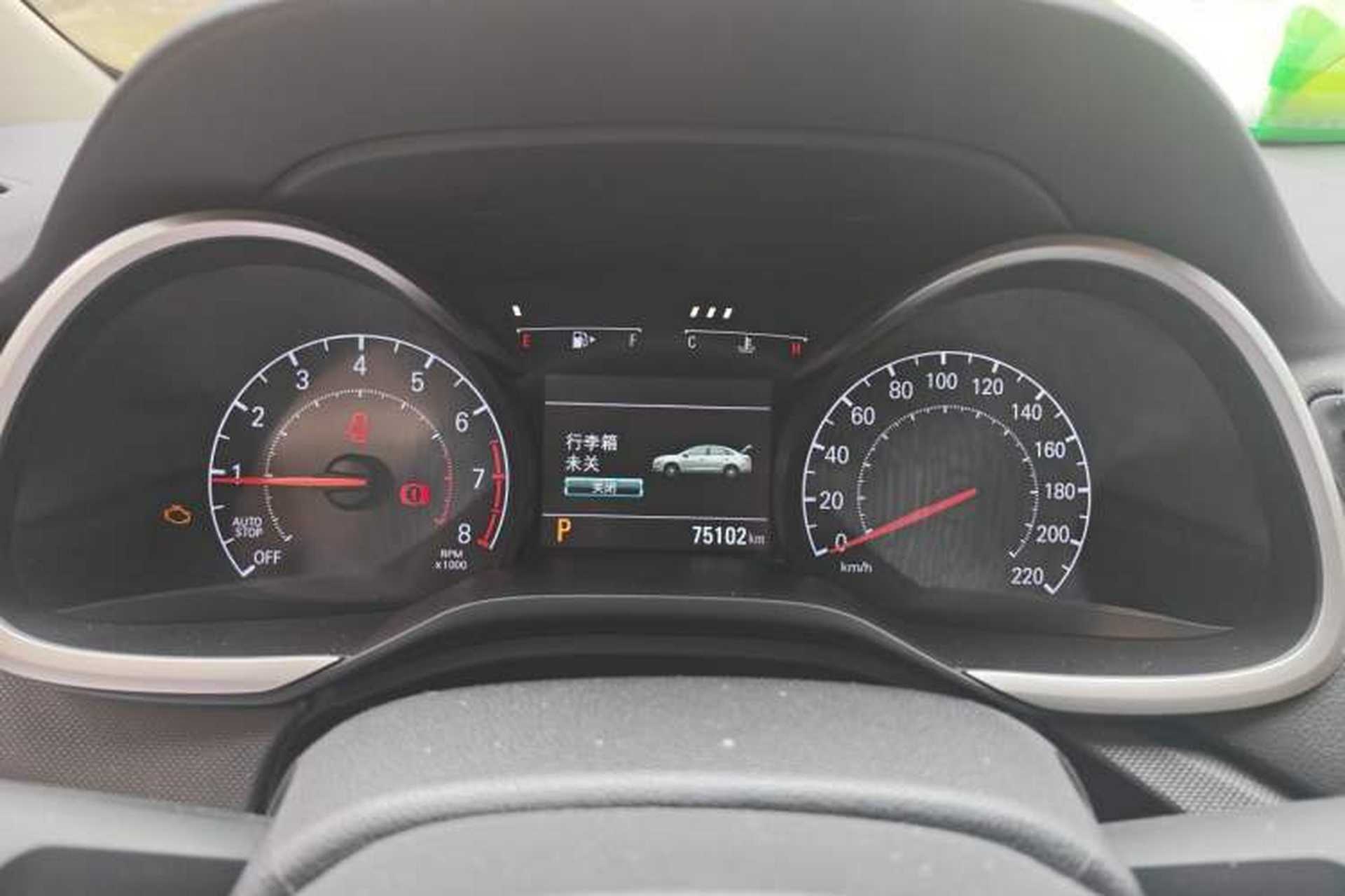 Used Chevrolet Monza 2019 Redline 320T Dual-Clutch Joyful Edition China VI Standard Instrument Cluster